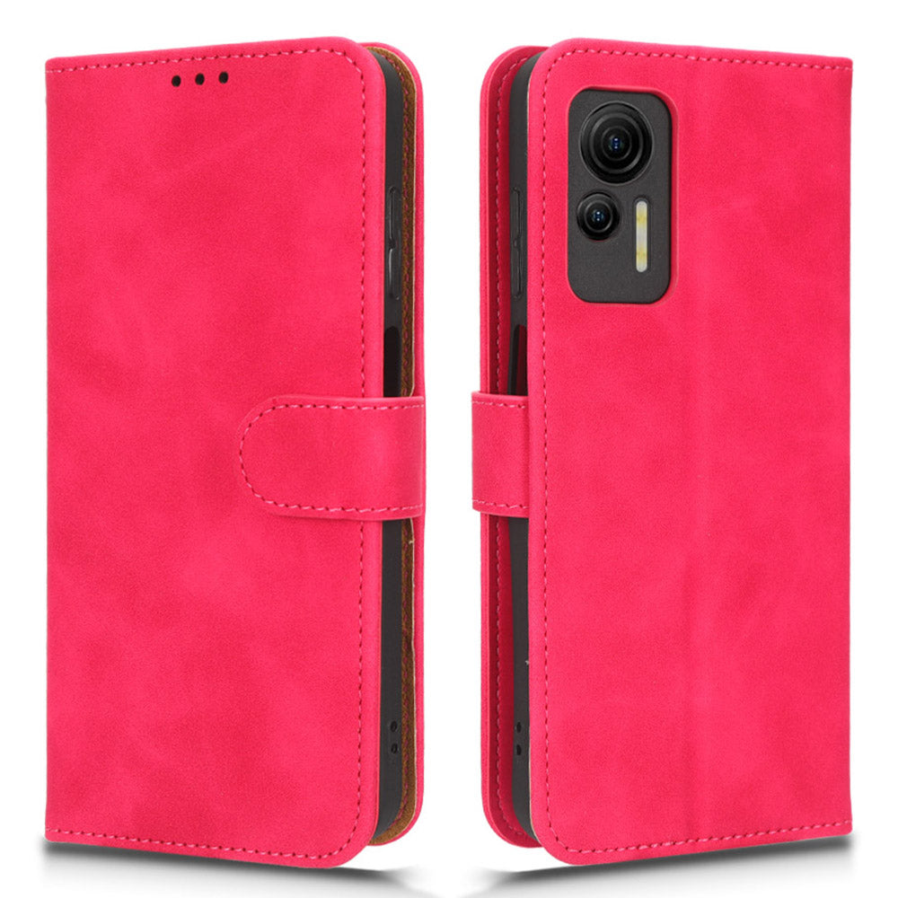 For Ulefone Note 14 Skin-touch PU Phone Leather Case Wallet Stand Shockproof Cell Phone Cover For Ulefone Note 14 Skin-touch PU Phone Leather Case Wallet Stand Shockproof Cell Phone Cover
